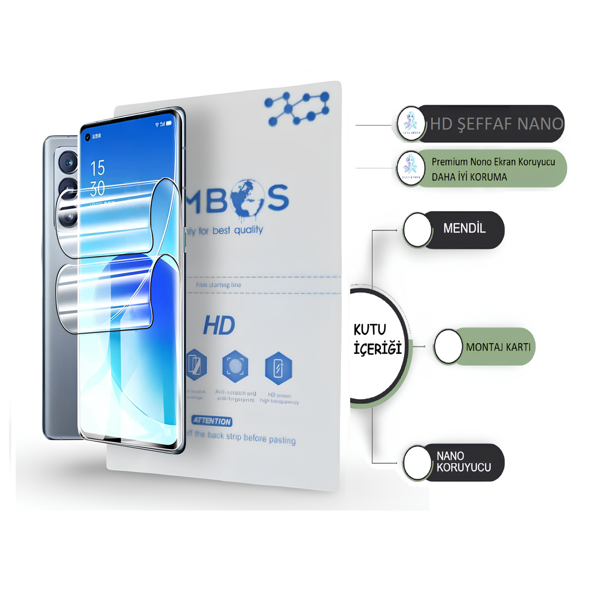 Vivo Y200 PRO NANO Ekran Koruyucu ULTRA İnce Esnek - Umbos ŞEFFAF HD - Image 1