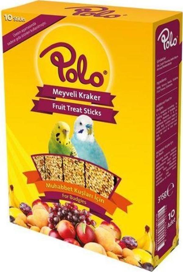 Polo Meyveli Muhabbet Kuşu Krakeri 10'lu - Image 1