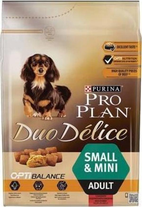 Pro Plan Duo Delice Küçük Irk Biftekli Köpek Maması 2,5 Kg - Image 1