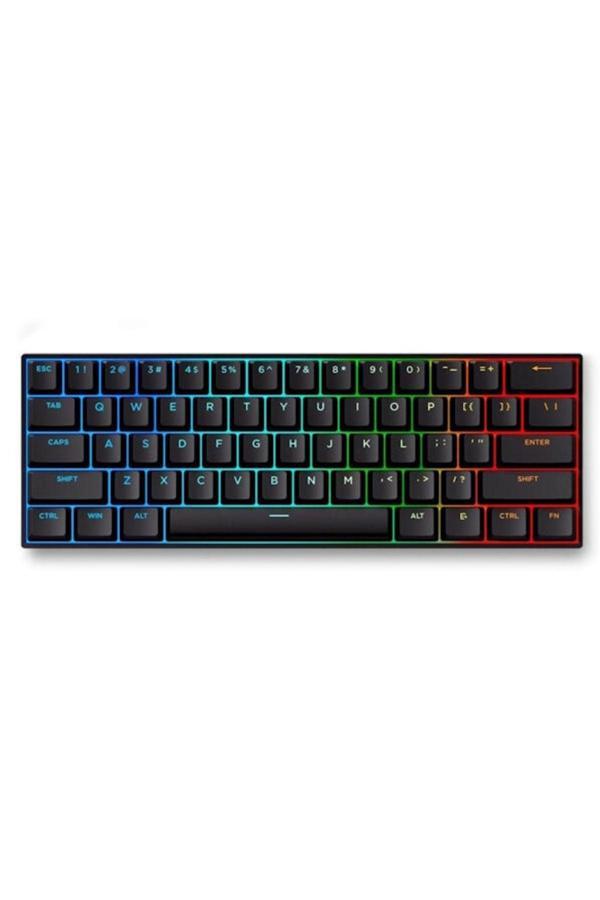 Mchose Ace 60 Pro Black %60 He Ice Blue Manyetik Switch Rgb Hotswap Mekanik Gaming Klavye (Ace60-3A) - Image 1