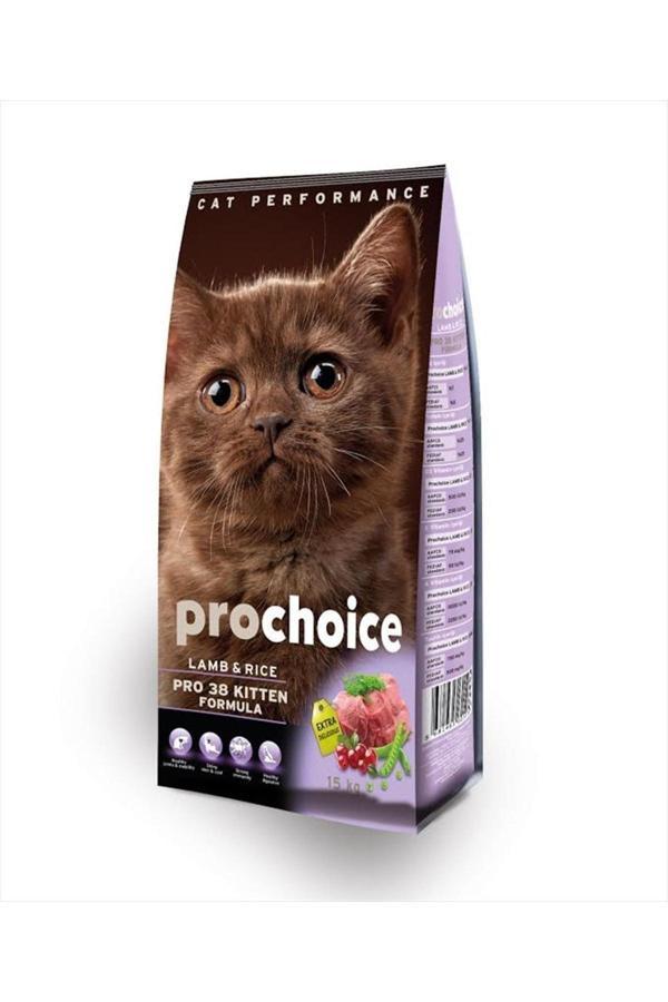ProChoice 38 Kitten Kuzu Etli Yavru Kedi Maması 15 Kg - Image 1