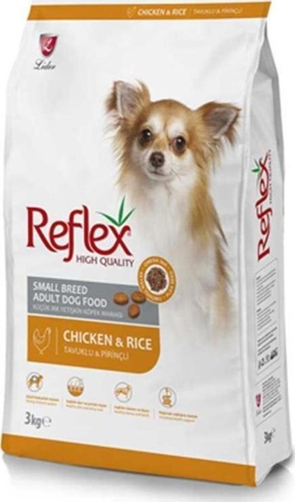 Reflex Beyaz Küçük Irk Tavuklu Yetişkin Köpek Maması 3 Kg - Image 1