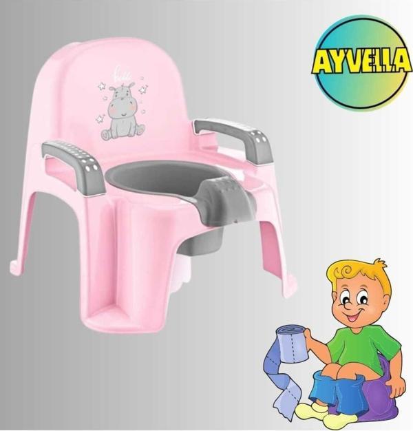 Ayvella Koltuk Tip Lazımlık Tuvalet Eğitimi Başlangıç Çıkarılabilir Hazneli - Image 1