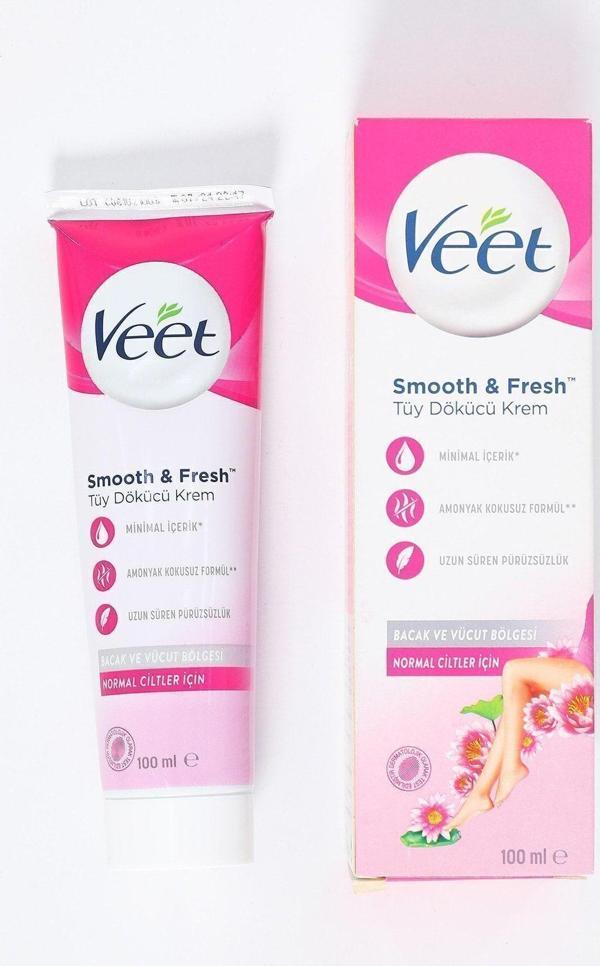 Julude Veet Standart Veet Tüy Dökücü Krem Normal Ciltler Için 100 Ml - Image 1