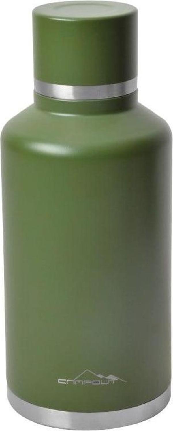 CAMPOUT ÇİFT KATMANLI TERMOS 2000 ML YEŞİL - Image 1