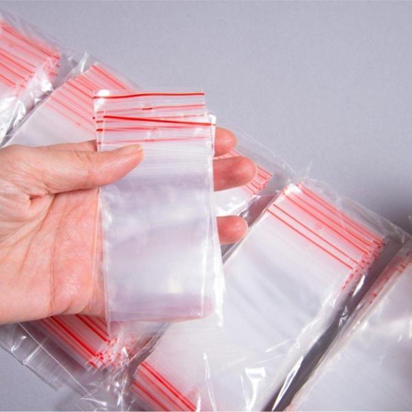 Akar Kilitli Naylon Torba - 10X20 Cm - 1000 Adet - Gözlük Torbası - Image 1