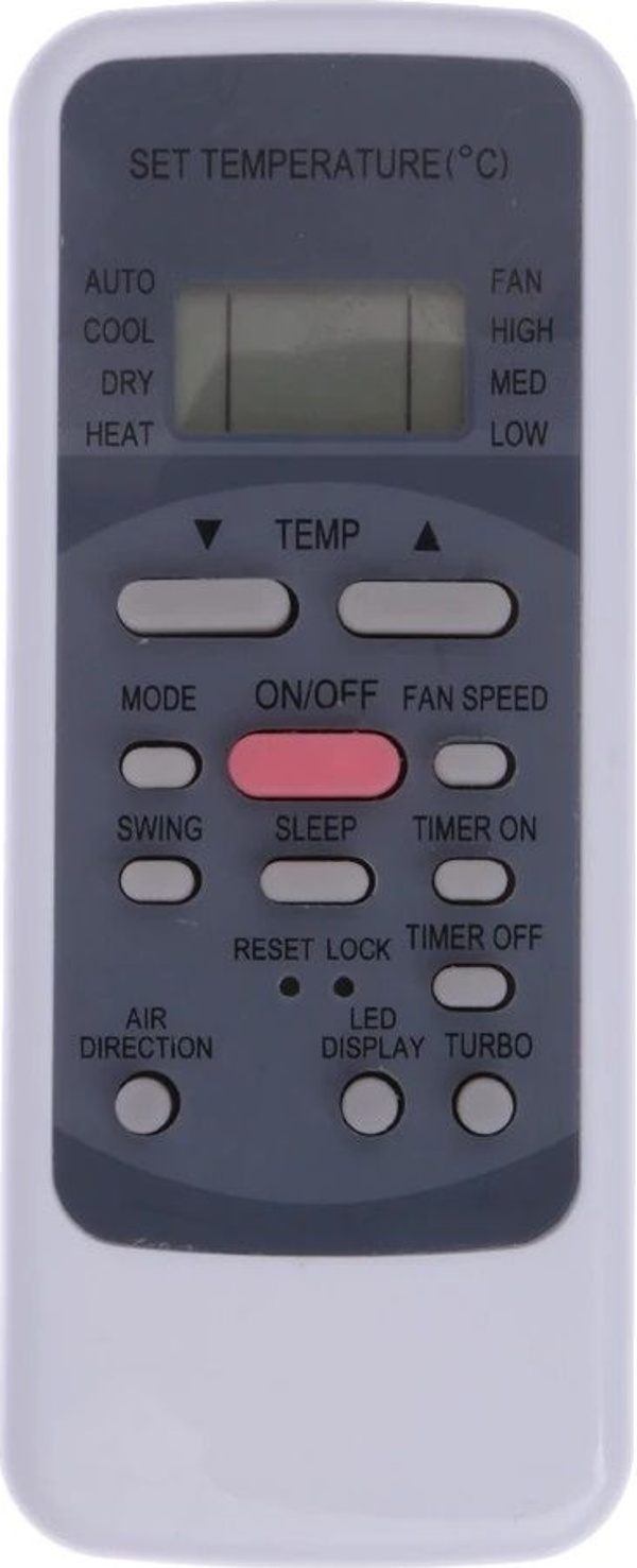 Diamond Electric MSG-09HR 12HR 18HR 21HR 24HR DUVAR TİPİ KLİMA Kumandası - Image 1
