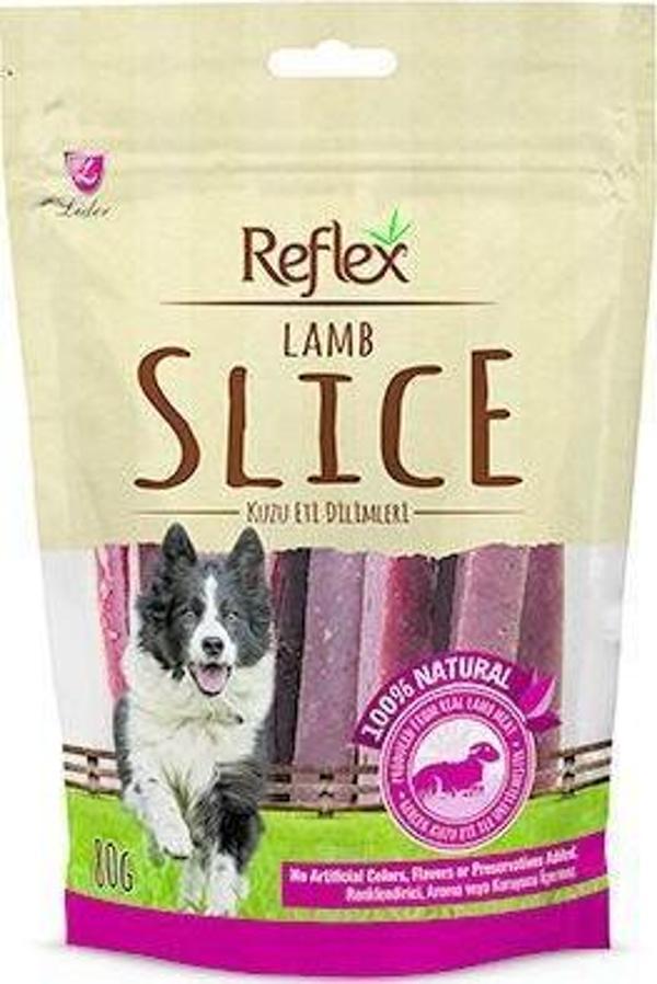 Reflex Kurutulmuş Kuzu Eti Dilimleri Köpek Ödülü 80 gr - Image 1