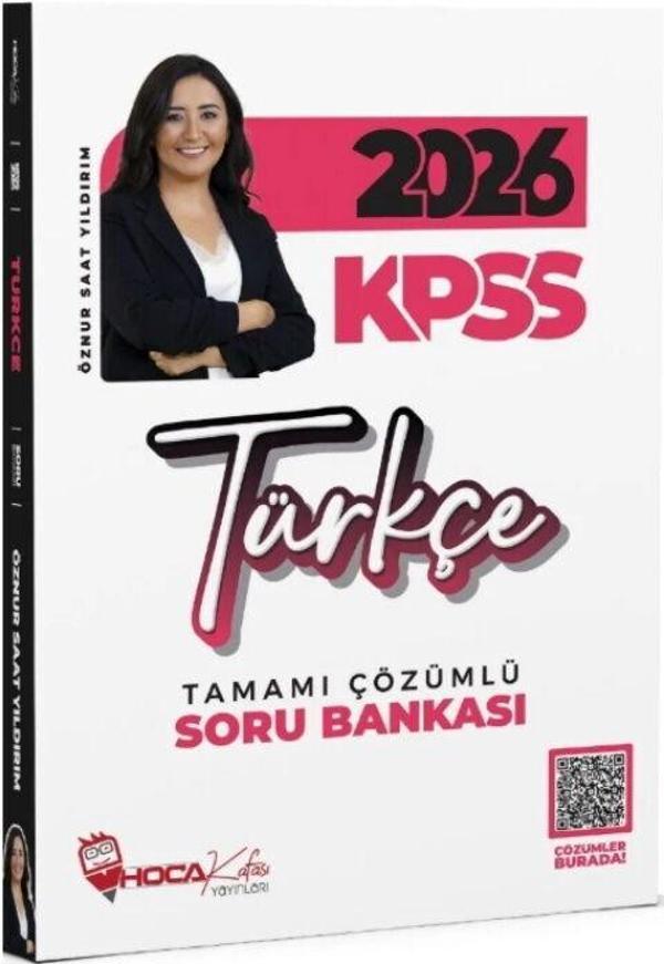 Hoca Kafası 2026 KPSS Türkçe Soru Bankası - Hoca Kafası Yayınları - Image 1