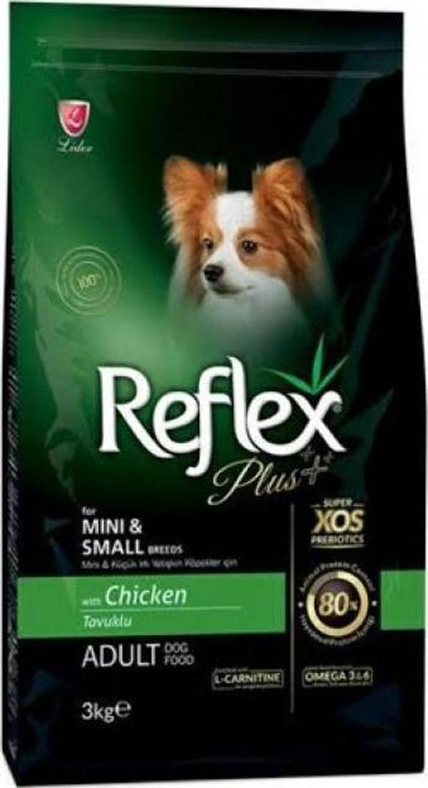 Reflex Plus Adult Small Dog Tavuklu Küçük Irk Köpek Maması 3 Kg - Image 1