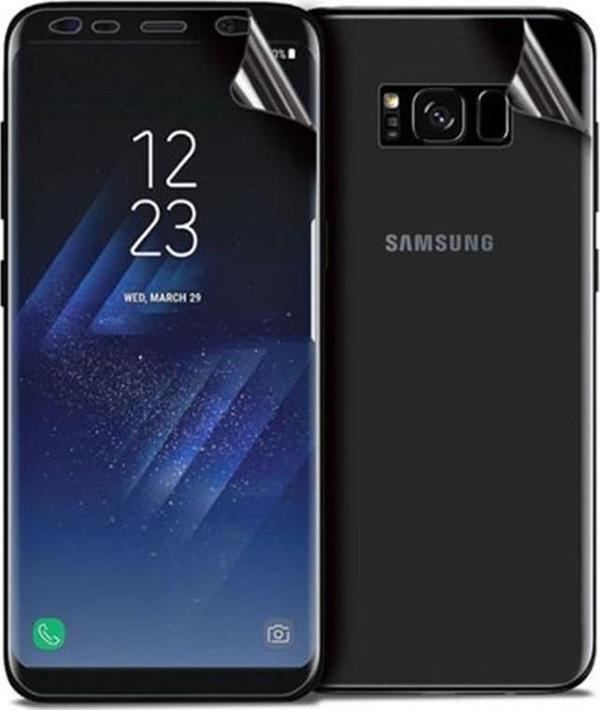 Samsung Galaxy S8 ile Uyumlu Ön Arka Koruma Full Body Jelatin - Image 1
