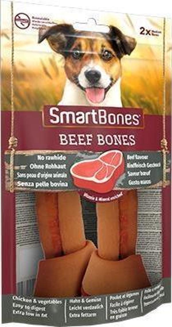 Smart Bones Biftekli Medium Kemik Köpek Ödülü 2li - Image 1
