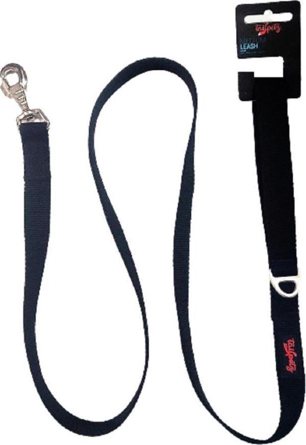 Tailpetz Air Köpek Gezdirme Kayışı Black Match Leash 135 cm - Image 1