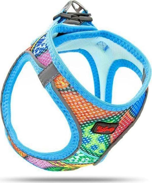 Tailpetz Air Mesh Harness Desenli Göğüs Tasması Patch Medium - Image 1