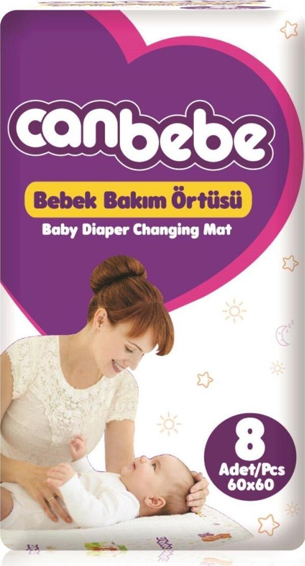 Canbebe Bebek Bakım Örtüsü 8x2 16 Adet - Image 1