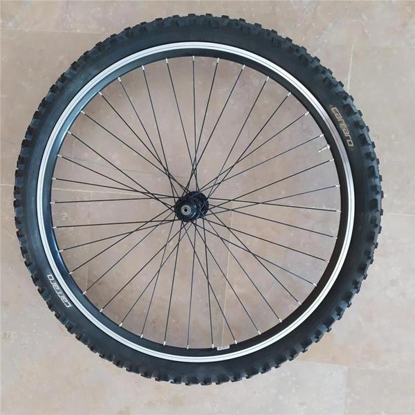 CARRARO 26X2.10 XLC LASTİK+JANT TEL ÖRÜLÜ KALIN TEKERLEK DAĞ V FREN UYUMLU - Image 1