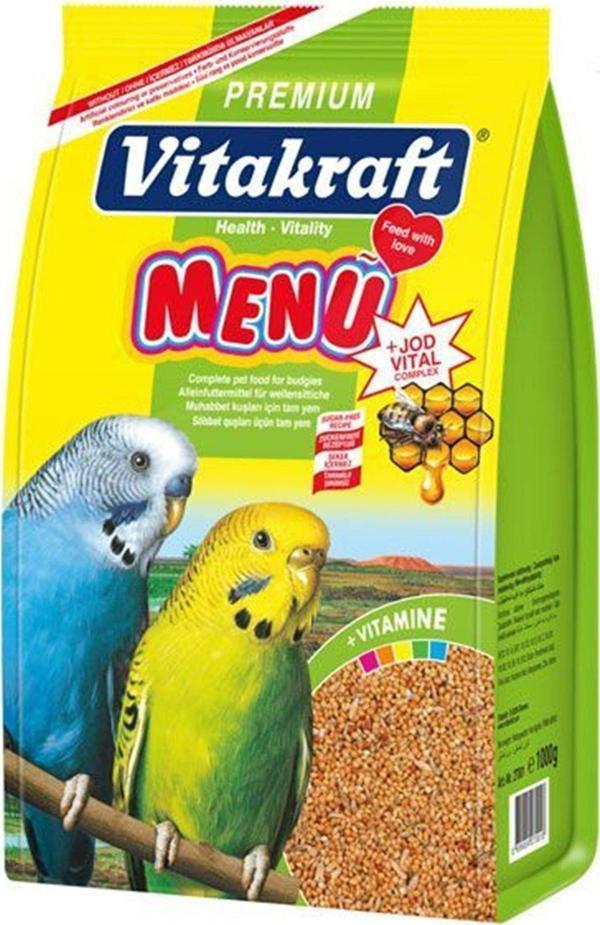 Vitakraft Menü Premium Muhabbet Kuşu Yemi 1000 gr - Image 1