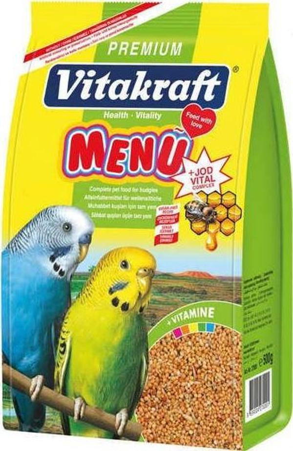 Vitakraft Menü Premium Muhabbet Kuşu Yemi 500 gr - Image 1