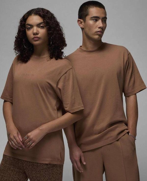 Nike Jordan Essentials SS Loose Fit Tee Bol Kesim Tişört Beyaz  - Image 1