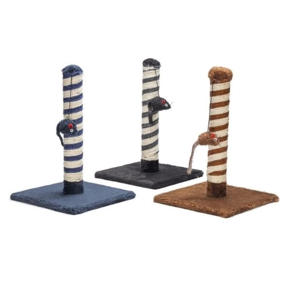 Beeztees Fare Oyuncaklı Kedi Tırmalama Direği 25x25x38 Cm Renkli - Image 1