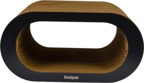 Rotipet Theta Karton Kedi Tırmalaması Siyah Large - Image 1