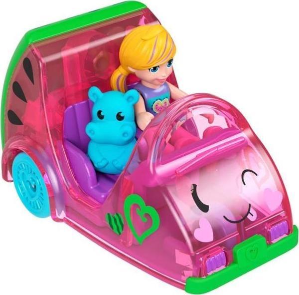 Mattel Polly Pocket'ın Muhteşem Araçları Oyun Setleri HKV55 - HRD41 - Image 1