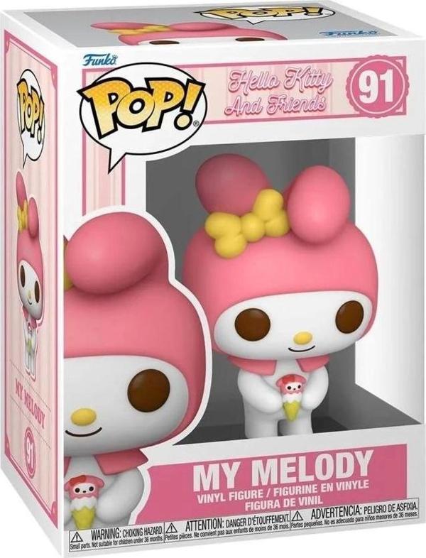 Funko Sanrio: HK My Melody Vinyl Figür - Image 1