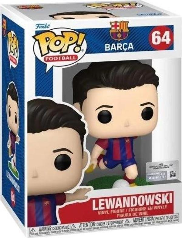 Funko Pop! Football: Barcelona - Lewandowski Figürü - Image 1