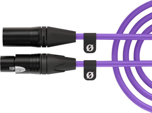 RODE XLR-CABLE (6mt): Mor | Premium XLR Kablo - Image 1