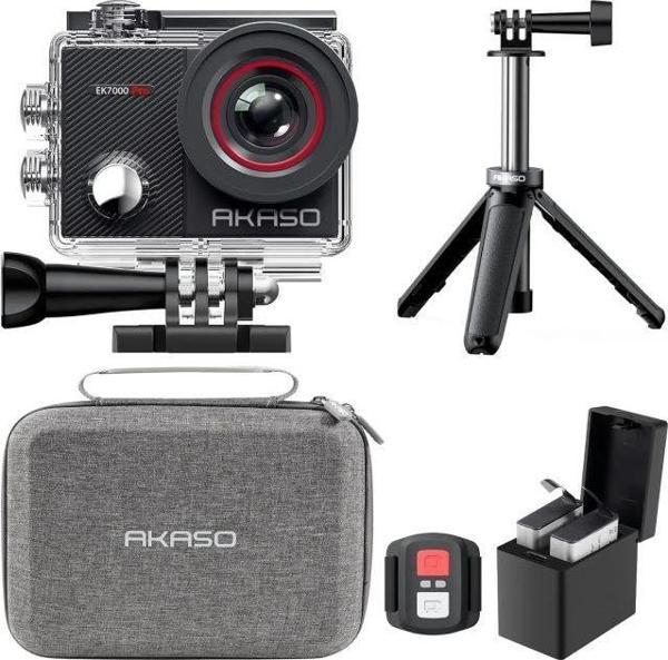 AKASO EK7000 Pro 4K Su Geçirmez Dokunmatik Ekranlı Aksiyon Kamerası - Image 1