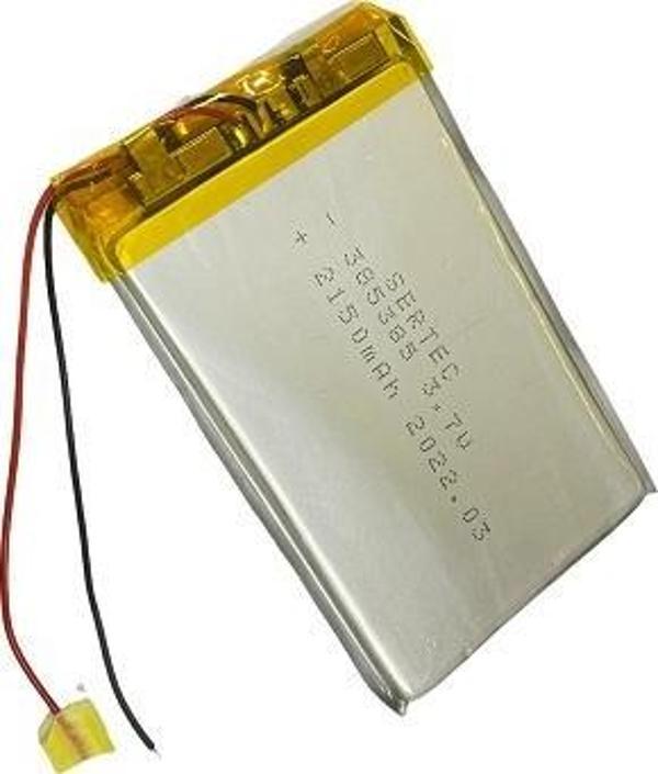 Büro Ev Ofis Atölye için 385385 3.7V 2150 MAh Li-Polymer Pil Devreli/1.5A - Image 1
