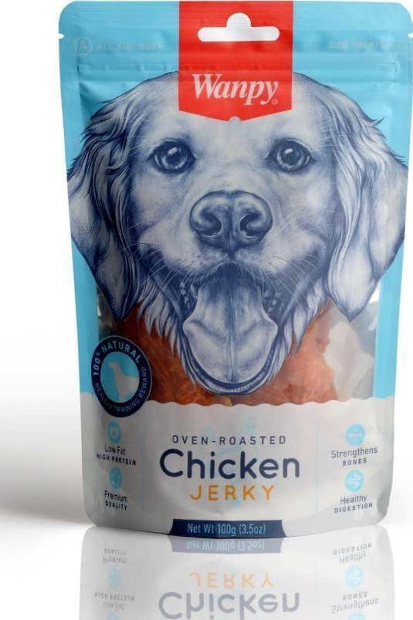 Wanpy Gerçek Tavuk Fileto 100 gr CA-01H Köpek Ödülü - Image 1