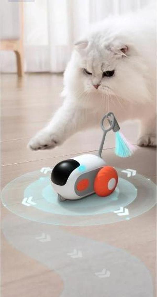 Büro Ev Evcil Hayvanı Kedi için Uzaktan Kumandalı Robot Oyuncak - Image 1