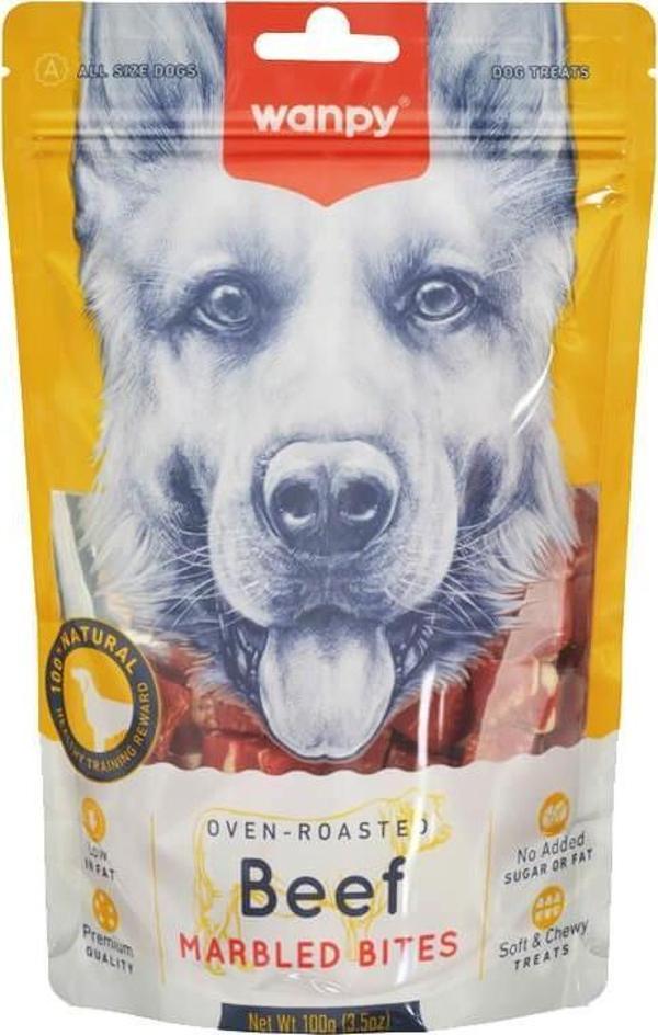 Wanpy Marbled Biftekli Köpek Ödül Maması 100 gr - Image 1