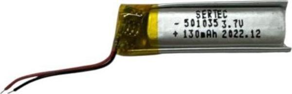 Büro Ev Ofis Atölye için 501035 3.7V 130mAh Li-Polymer Pil Devreli/1.5A - Image 1