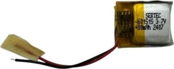 Büro Ev Ofis Atölye için 601515 3.7V 80mAh Li-Polymer Pil Devreli/1.5A - Image 1