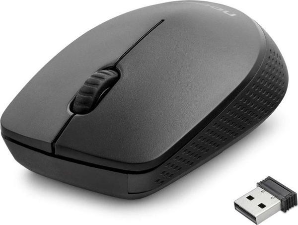 Büro Ev Ofis Bilgisayarı için Siyah WiFi Kablosuz Mouse - Image 1