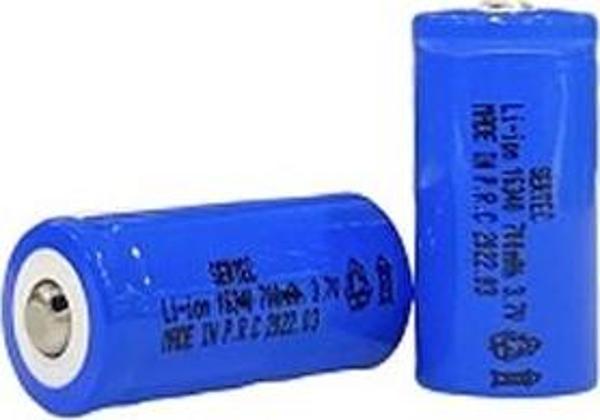 Büro Ev Ofis Atölye için 3.7V Li-ion 16340 - 700 mAh. 1C Şarjlı Pil - Image 1