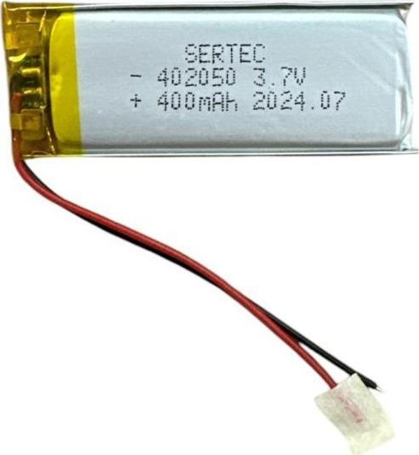 Büro Ev Ofis Atölye için 402050 3.7V 400mAh Li-Polymer Pil Devreli/1.5A - Image 1