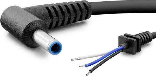Büro Ev Ofis Bilgisayarı için 3ADET 1,2MT 150W 4.5X3.0 L Tip Hp Notebook Adaptör Kablosu Seti - Image 1