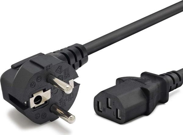 Büro Ev Ofis Cihazı için 1,5MT 0,75MM 500W 28PIN Siyah Power Güç Kablosu - Image 1