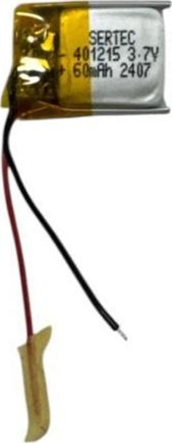 Büro Ev Ofis Atölye için 401215 3.7V 60 MAh Li-Polymer Pil Devreli/1.5A - Image 1