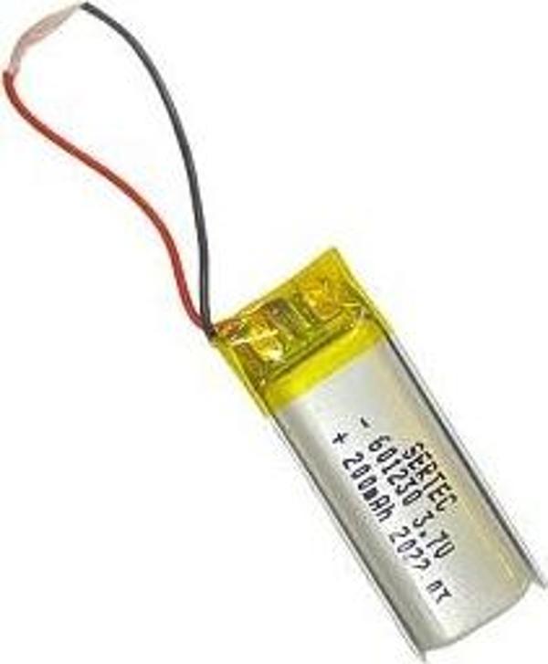 Büro Ev Ofis Atölye için 601230 3.7V 200 MAh Li-Polymer Pil Devreli/1.5A - Image 1