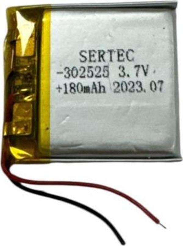 Büro Ev Ofis Atölye için 302525 3.7V 180mAh Li-Polymer Pil Devreli/1.5A - Image 1
