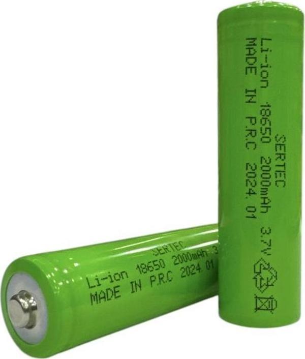 Büro Ev Ofis Atölye için 18650 3.7V 2000 Mah 1C Li-ion Şarjlı Pil Başlı - Image 1