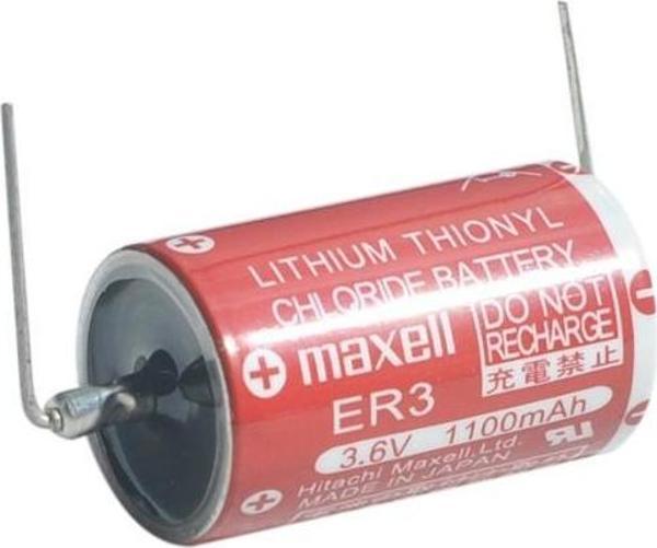 Büro Ev Ofis Atölye için Maxell ER3 3.6V 1/2AA Size Uyumlu Lithium Pil - Image 1
