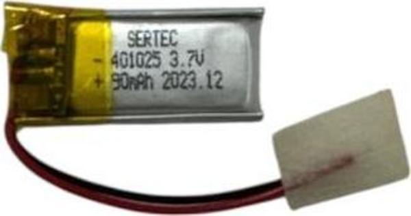 Büro Ev Ofis Atölye için 401025 3.7V 90 MAh Li-Polymer Pil Devreli/1.5A - Image 1