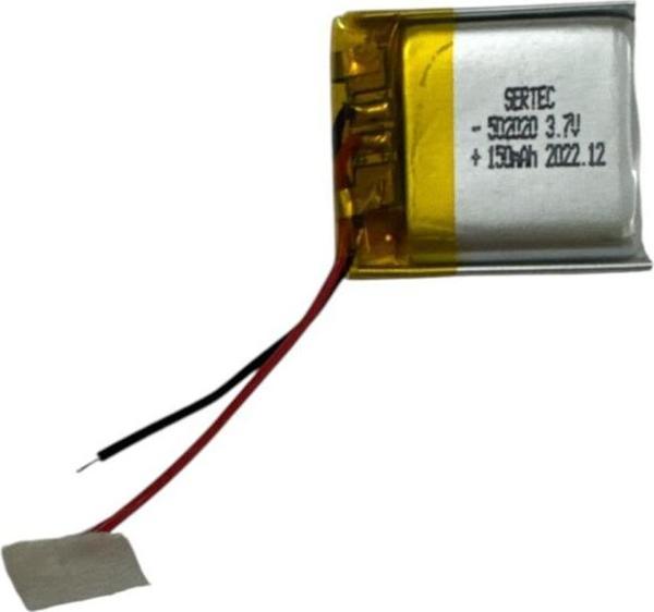 Büro Ev Ofis Atölye için 502020 3.7V 150mAh Li-Polymer Pil Devreli/1.5A - Image 1