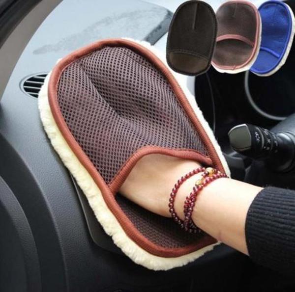 Büro Ev Ofis Arabası için Araç Dışı Hassas Oto Yıkama Eldiveni - Image 1