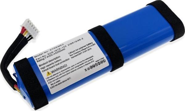 Büro Ev Ofis Atölye için Xtreme 2 uyumlu 7.4V 5200MAH Soketli Batarya - Image 1